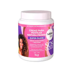 Creme De Pentear Salon Line SOS Super Óleos 1Kg