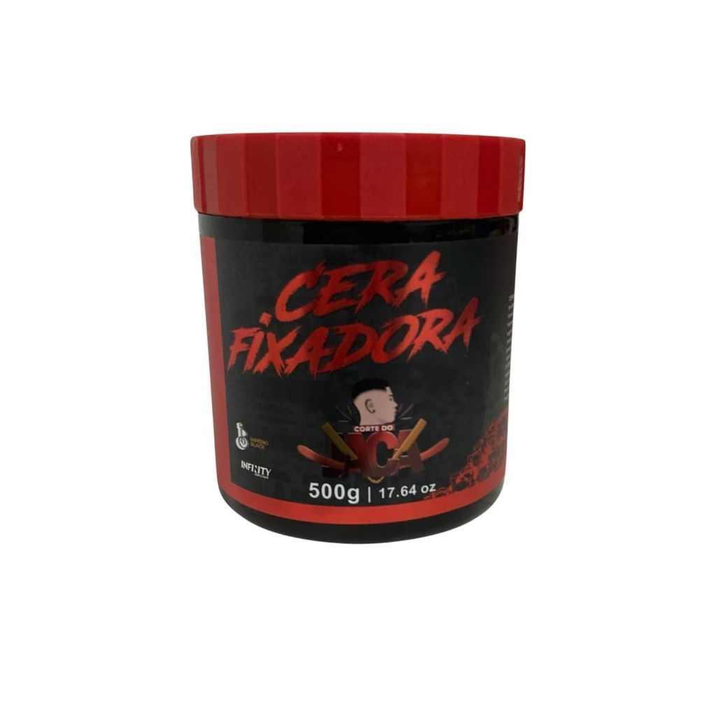 Cera Fixadora Para Trancas Cabelos Penteados Baby Hair Nagô Boxeadora low Poo 500g