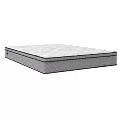 Colchão Casal Queen Molas Ensacadas Mirage 158x198x24cm Cinza/Branco Umaflex - Suporta até 120kg por