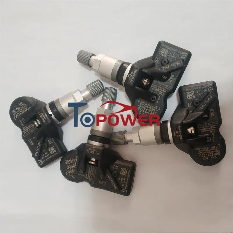 Sensor Do Monitor De Pressão Dos Pneus TPMS OEM 5Q0907275B 5Q0907275 5Q0907275C Para Audii A3 Q7 TT Skodaa V + W Jettaa 