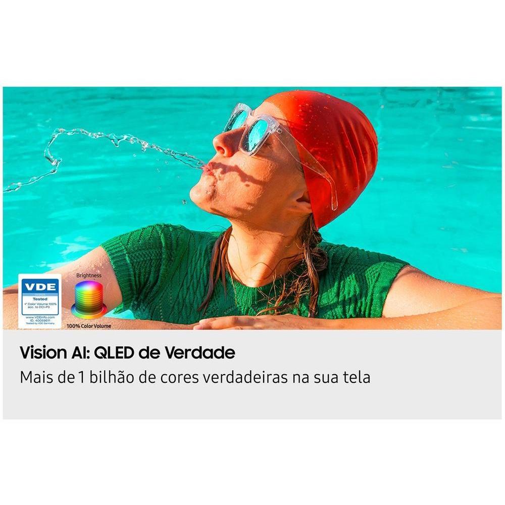 Smart TV Samsung Ultra 4K QLED Tizen Q4 AI 3 HDMI — imagem 2 de 2