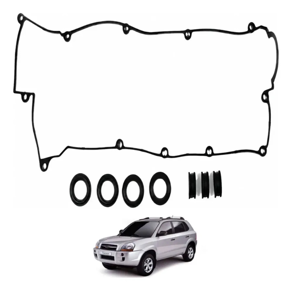 Imagem Junta Tampa Válvula Elantra Tucson Cerato 2.0 16v