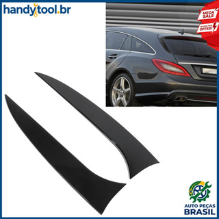 Handytool.br Substituição da guarnição da asa lateral do spoiler da janela traseira para Mercedes‑Benz CLS‑Class X218