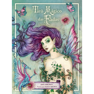 Livro Tarô mágico das fadas - Caixa com livro + 64 cartas - Livros Sorocaba