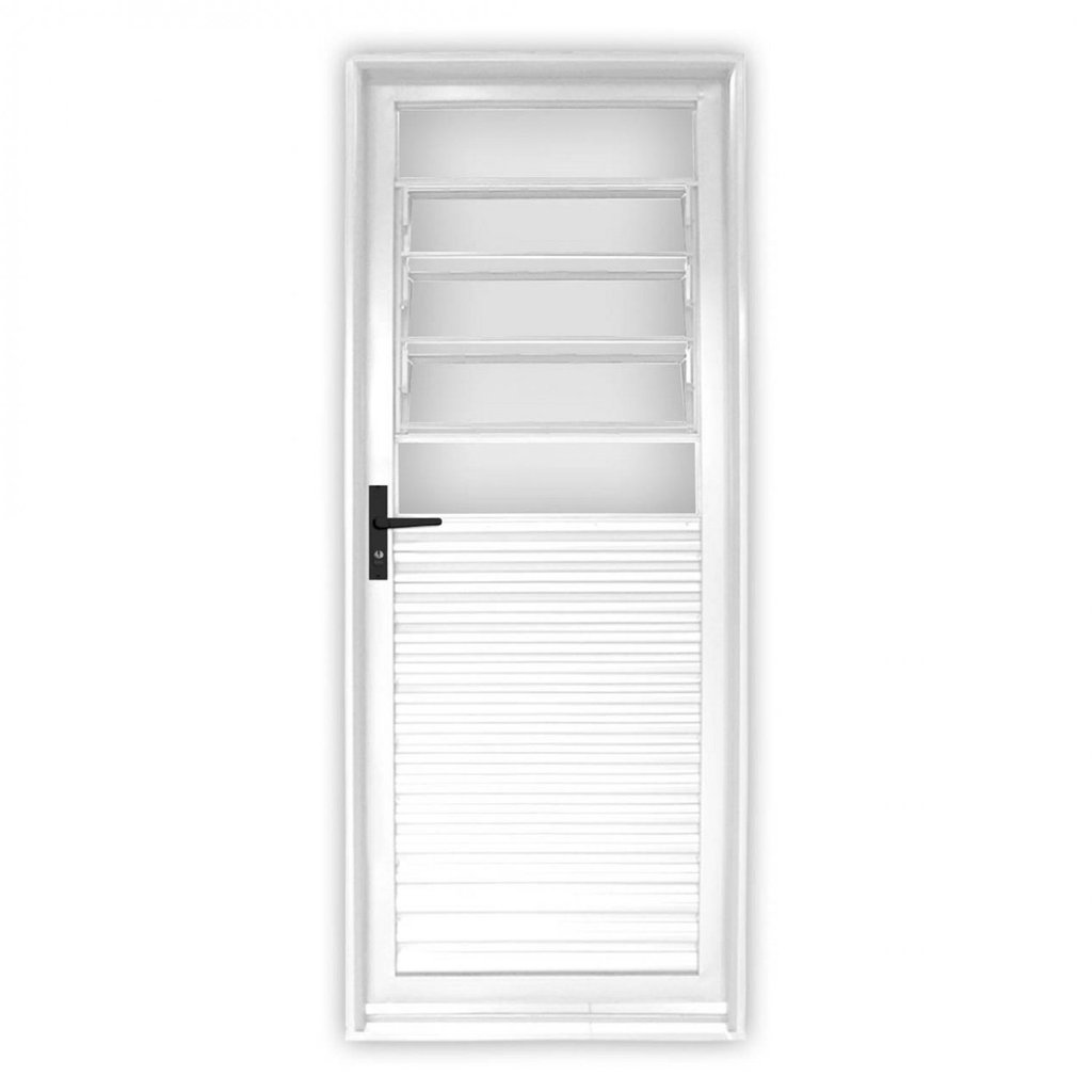 Porta de Aço Basculante 215x85cm Laminada Minas Sul Mgm Abertura Esquerda Esquerda em Oferta na Shopee