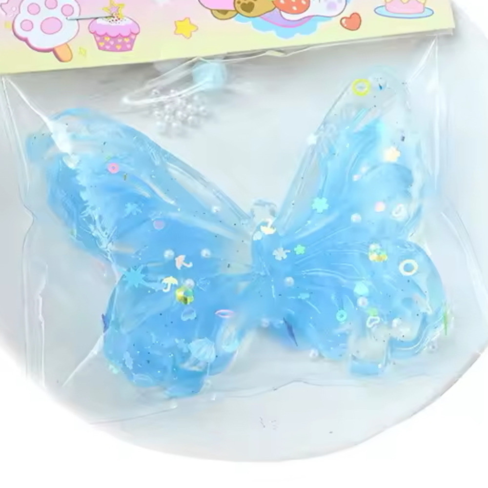 Squishy Macio Formato Borboleta Transparente Borboleta dos Sonhos em Oferta na Shopee