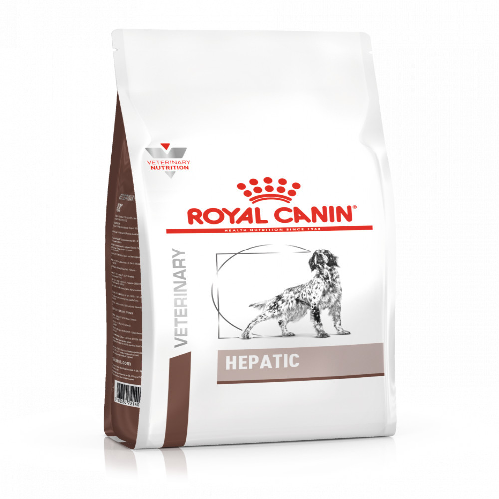 Ração Royal Canin Seca Veterinary Diet Hepatic para Cães Adultos com Insuficiência Hepática Crônica 10Kg