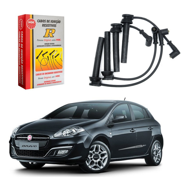 Cabo De Vela Ngk Bravo 1.8 16v Etorq 2013 A 2016