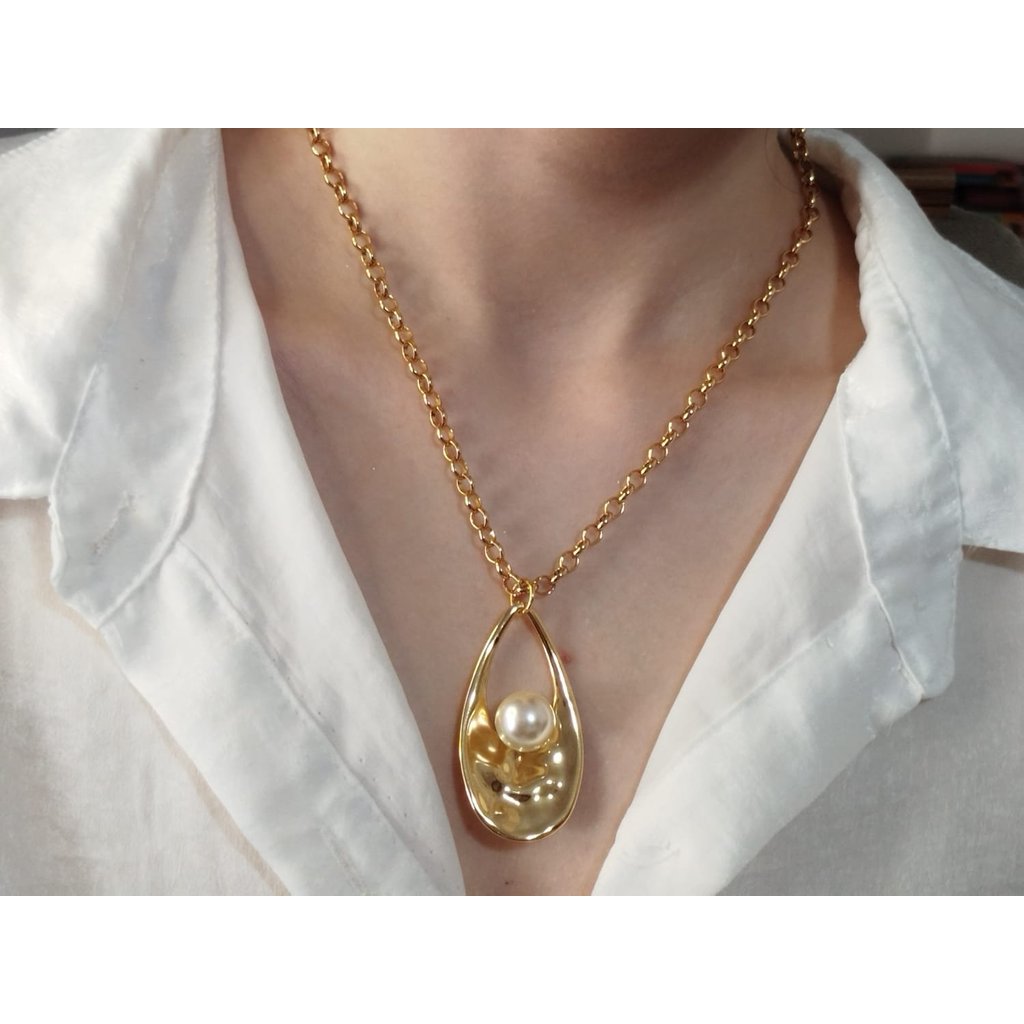 Colar Pérola Longo Segredos do Mar