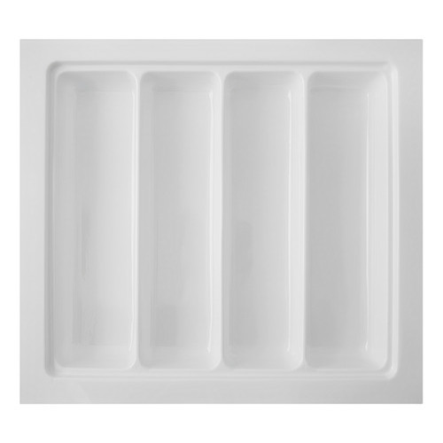 Organizador Concha Og-116 Branco Divisor De Talher Cozinha Branco