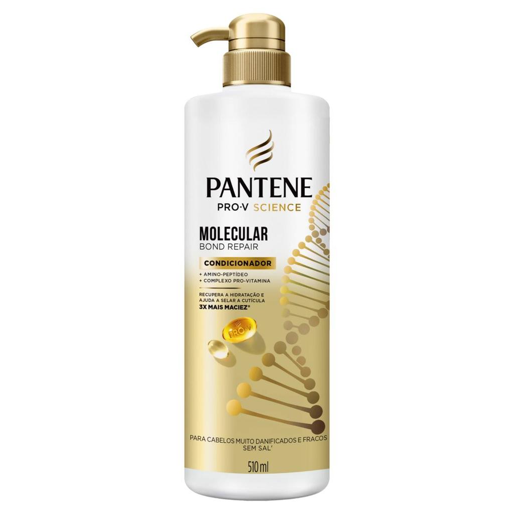Condicionador Pantene Selador Molecular Bond Repair 510ml em Oferta na Shopee