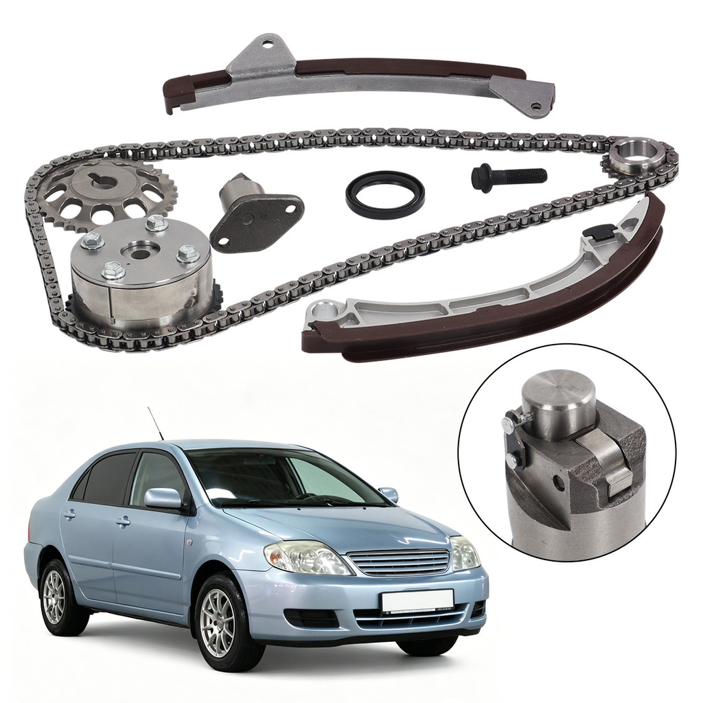 Kit Distribuição Corrente Comando Toyota Corolla 1.8 16v 2003 até 2010