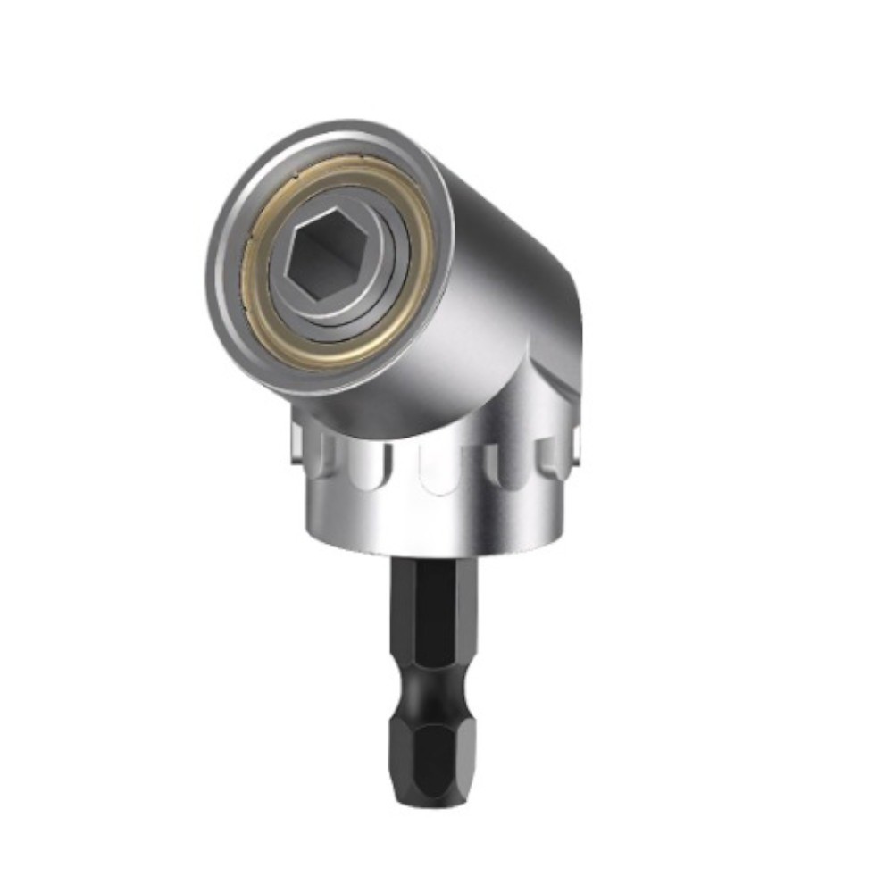 Adaptador angular 90° para parafusadeira encaixe 1/4" - BOM-5036 Bomvink
