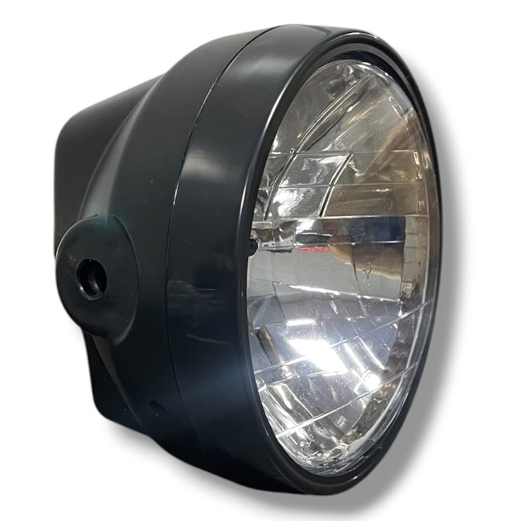 FAROL COMPLETO TITAN/SPORT 150 05-08/FAN 150 10-13 - ( ARO PRETO ) — imagem 2 de 2