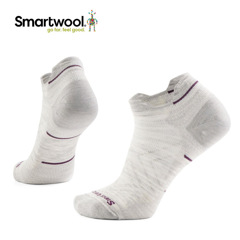 Smartwool senhoras correndo Zero absorção de choque barco meias Merino lã meias correndo meias esportivas 1668