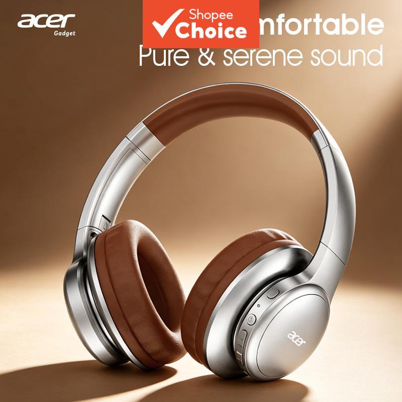Acer OHR559 Fones De Ouvido Tipo-C Bluetooth Sem Fio Over-Ear HiFi Estéreo Para Música Uso Diário Viagem Comutar Trabalh