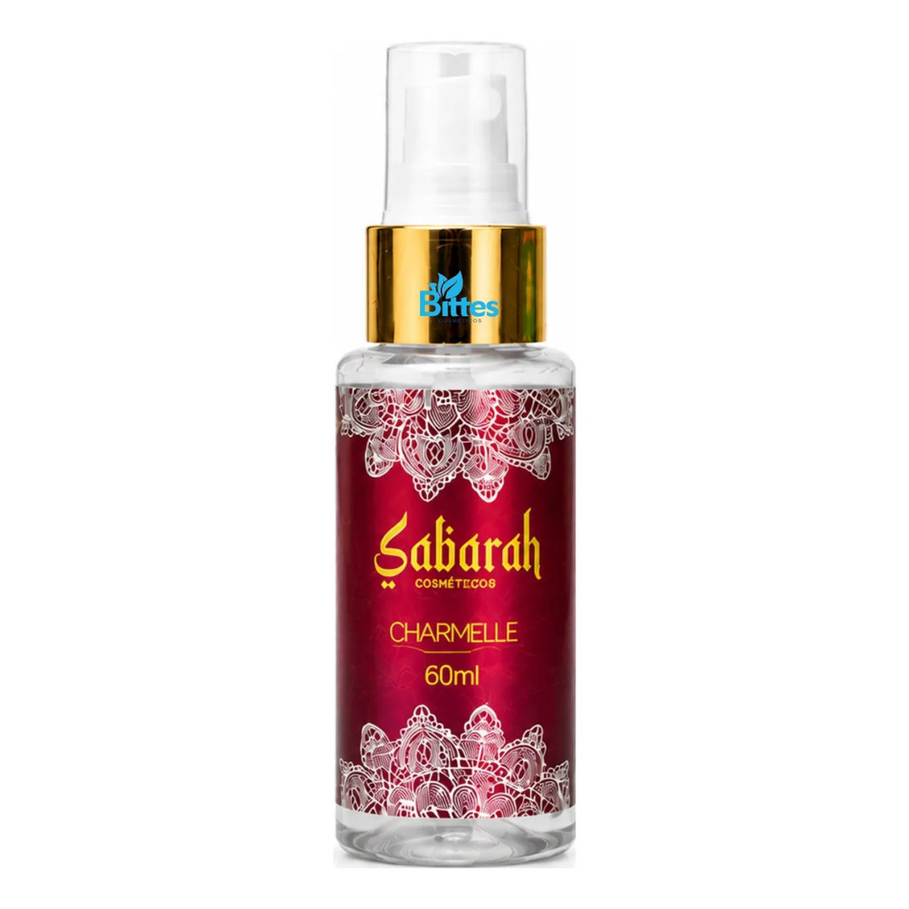 Body Splash Sabarah Charmelle De 60 Ml Árabe fragrância oriental