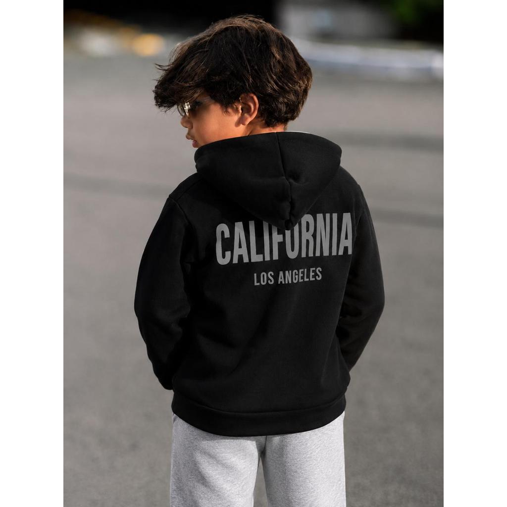 Conjunto Infantil Agasalho Moletom Flanelado Inverno Quentinho com capuz lançamento