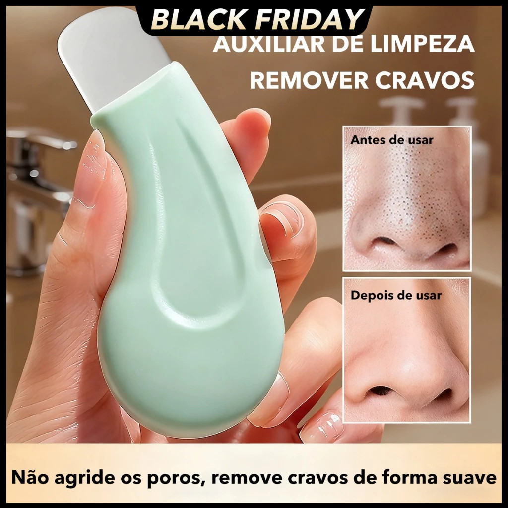 1 peça profissional ferramenta de limpeza de nariz esfoliante profundo casca de gengibre esfoliante ferramenta de raspag