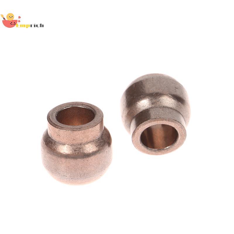 EMCH > 1 Peça 10mm Eixo De Furo Ferro Liga De Cobre Bucha De Rolamento 20mm Externo Esférico Máquina De Lavar Ventilador