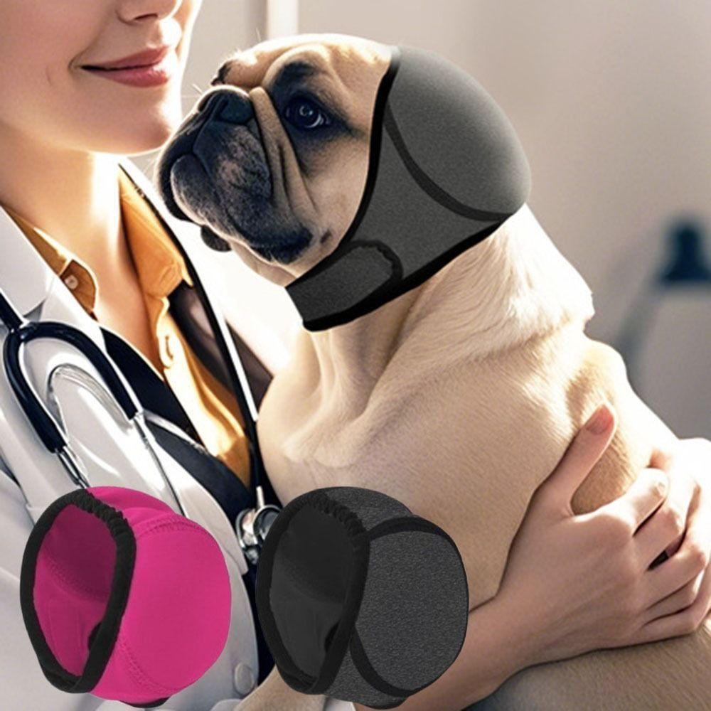 SHIGONG Protetor De Orelha Calmante Para Cães , Capa Anti-Ruído De Cachorro Com Redução De , Protetores Ajustáveis À Pro