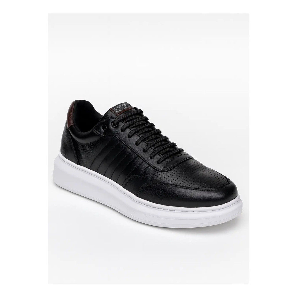 Sapatenis Masculino Casual Sapato Couro Legitimo Original