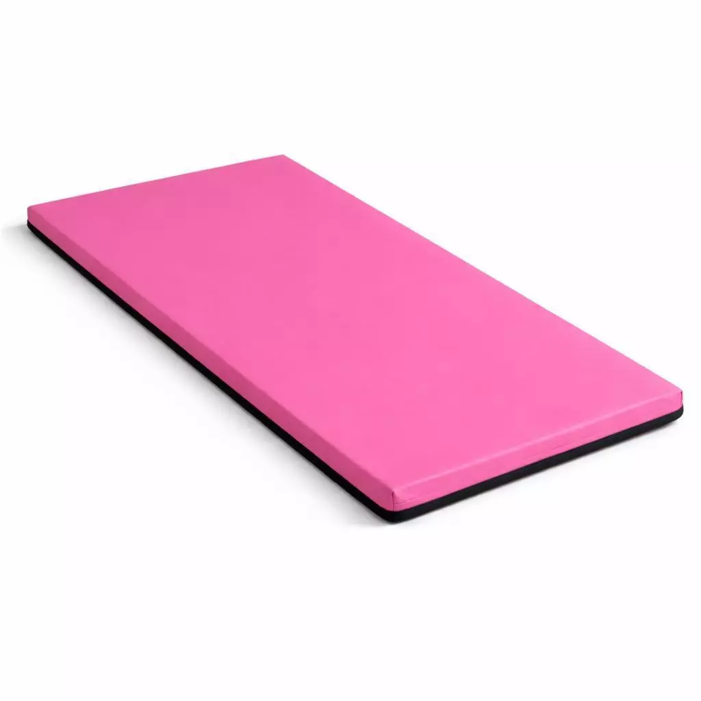colchonete rosa Fitness Espuma Alta Densidade | Confortável, Resistente e Antiderrapante | Treino em Casa ou Academia