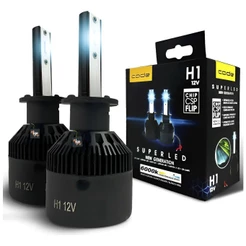 Lâmpada de Led Farol Carro Conector H1 6000k Code 12v