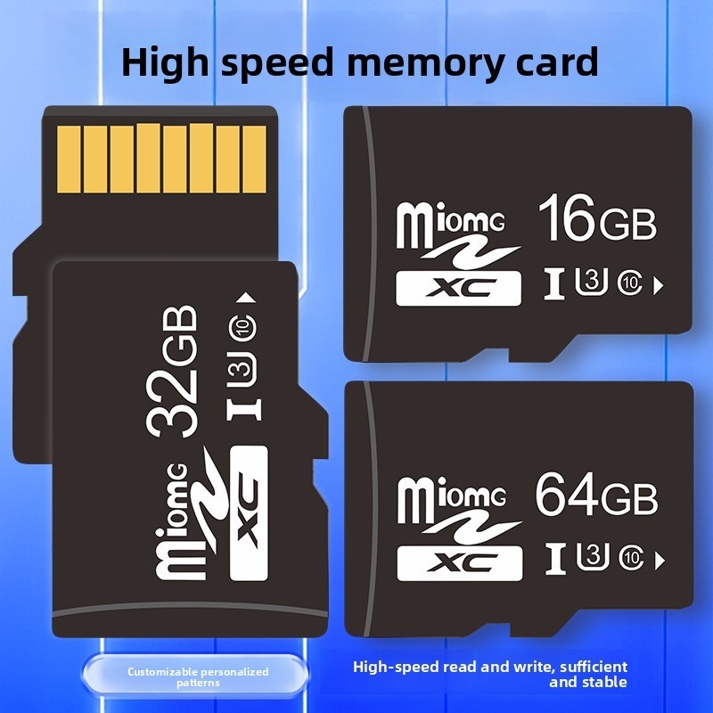 Cartão de memória 8G 16G Câmera 32G Celular 128G Monitoramento 64G Cartão TF Gravador de condução Memória 4G