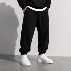 Calça Jogger Masculina Casua em Moletom Masculina Casual Esporte Academia Promoção