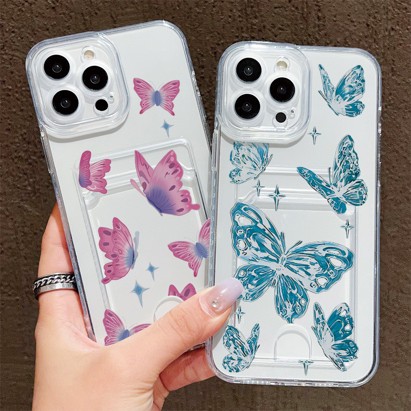 Capa Com Porta-Cartões Para Samsung Galaxy A57 A02 A03 A04 A03S A05 A05S A06 A07 A17 A12 13 A14 A15 A16 A20 A22 A34 A54 