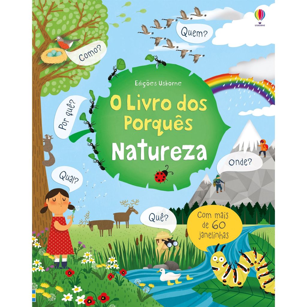 O Livro Dos Porquês : Natureza - Ed. Usborne