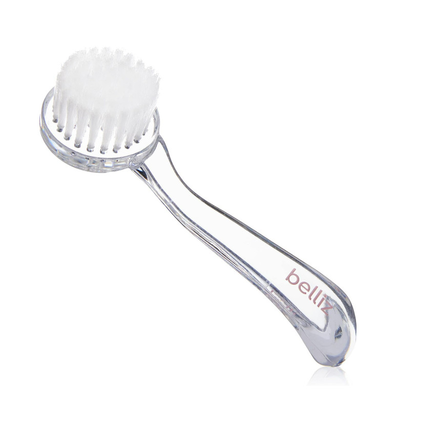 Escova Facial, Belliz, Translucido Branco/Azul - 509