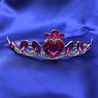 Acessórios de cabelo e coroas de noiva, coroas de princesa com strass brilhantes, acessórios de cabelo para festas de an