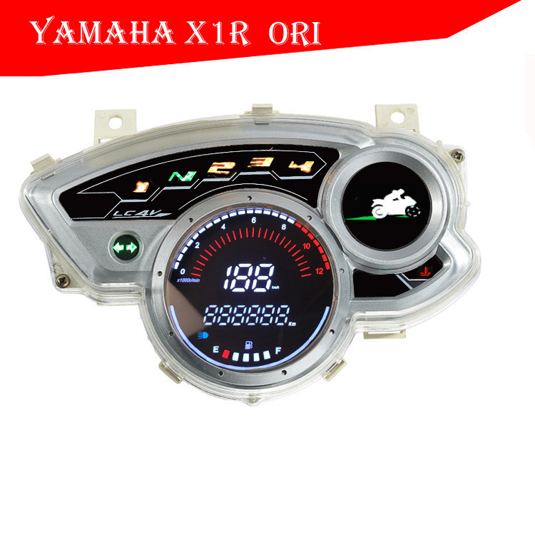 Adequado para yamaha yamaha X1R 135 motocicleta instrumento Digital modificado código eletrônico cinta tacômetro produto