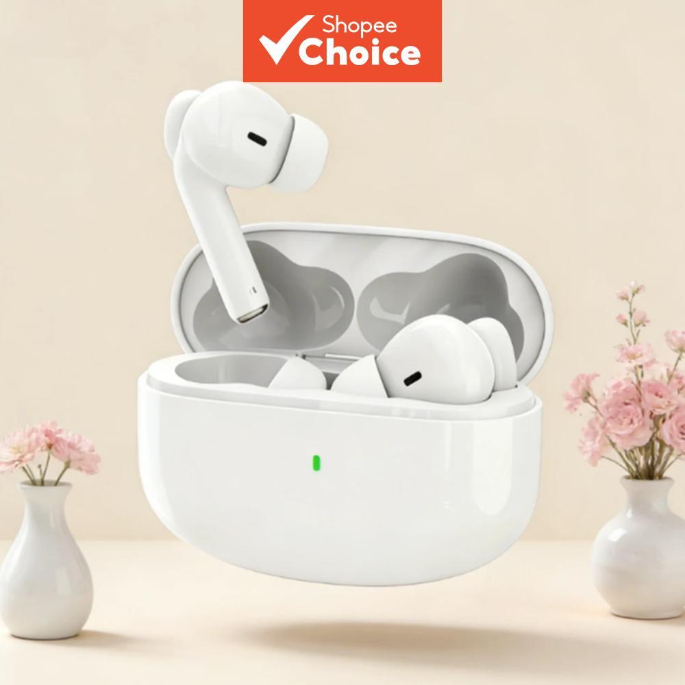 Fones de ouvido Bluetooth originais, fone de ouvido sem fio Bluetooth, fones de ouvido com cancelamento de ruído e