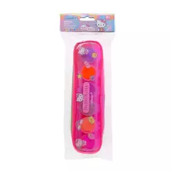 Tinta Guache Hello Kitty com Estojo 6 Cores 15ml - Leonora 10763