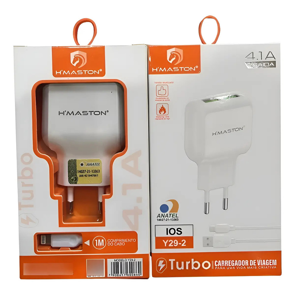 Carregador Turbo Hmaston Para iPhone iPhone 7 8 Xr 11 12 13