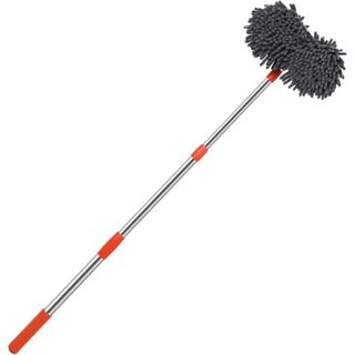 Escova de Lavagem de Carro, Escova Telescópica para Lavagem de Carro, Escova de Lavagem de Carro com Cabo Longo, Raspado