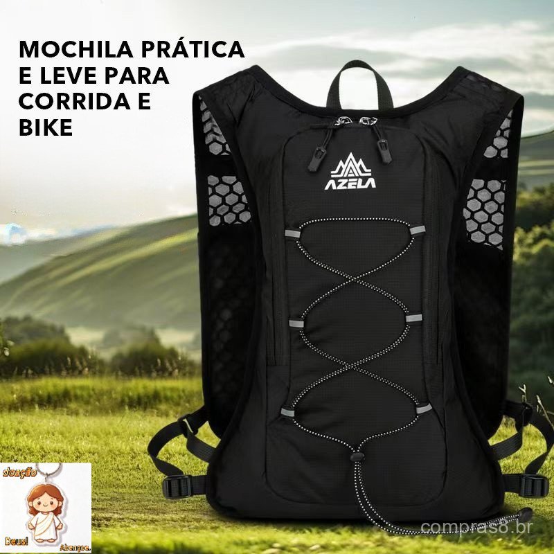 1.5L Ciclismo Mochila Bicicleta Hidratação De Água Super Leve Respirável Colete Correndo Apenas uma mochila