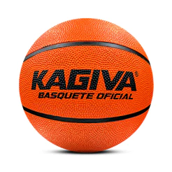 Bola de Basquete Kagiva Top Grip Tamanho 7 Laranja Oficial para Jogos e Treinos em Quadras