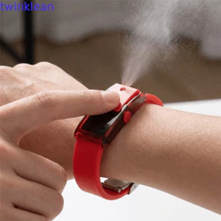 Pulseira Difusora De Perfume , Ajustável Leve Recarregável De PVC