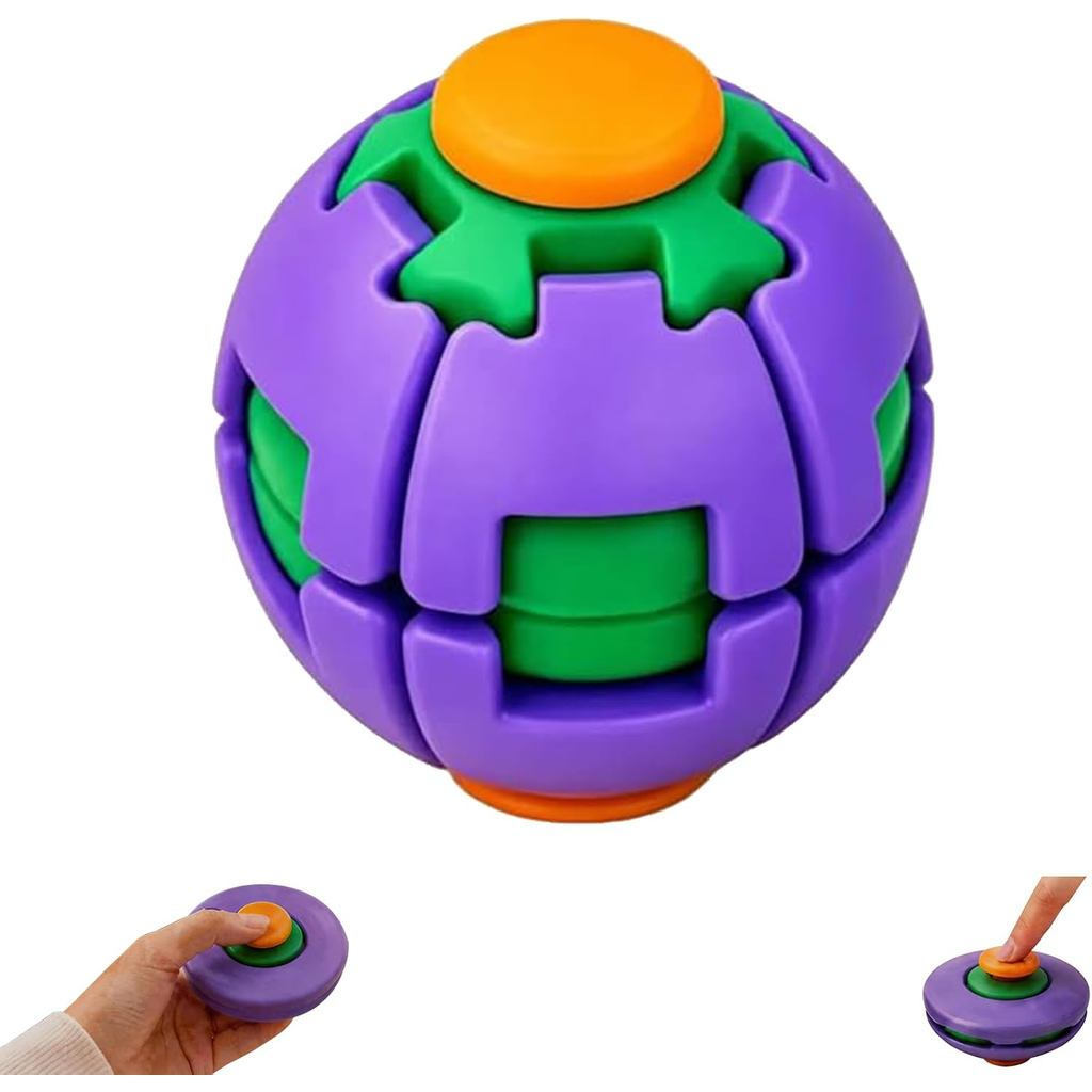 Bolas anti-stress para apertar e girar, brinquedos anti-stress para apertar e girar, brinquedos anti-stress estampados,
