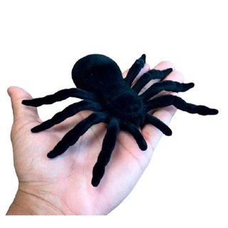 4 Aranha Homem Aranha Halloween Veludo Decoração Terror