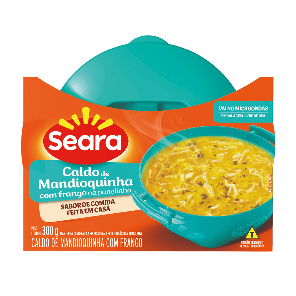 Seara Caldo de mandioquinha com frango 300g