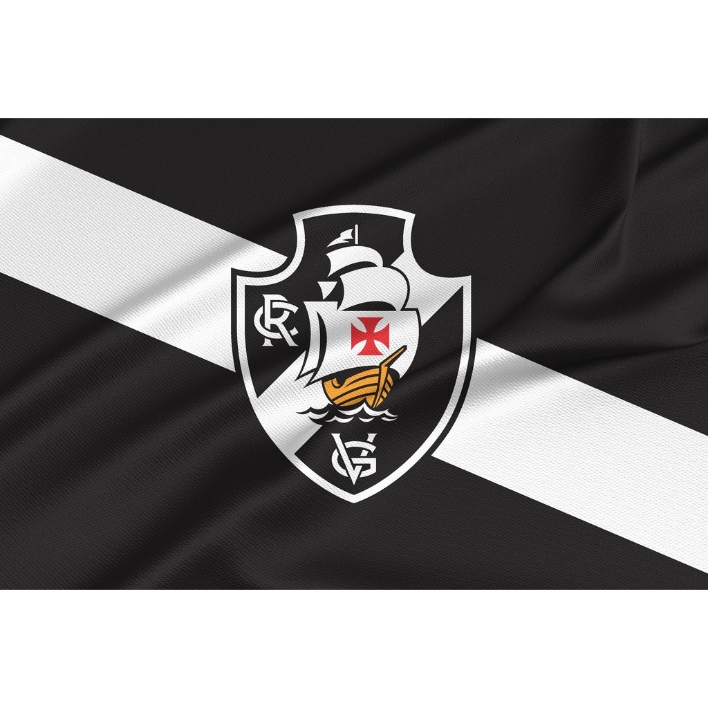 Bandeira Vasco 145cm x 100cm Tecido Em Poliéster Alta Qualidade