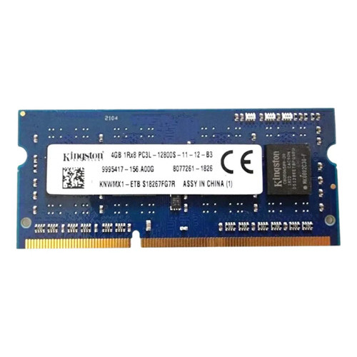 Memoria Kingston Knwmx1-etb 4gb Ddr3 Pc3-12800 1600mhz Laptop