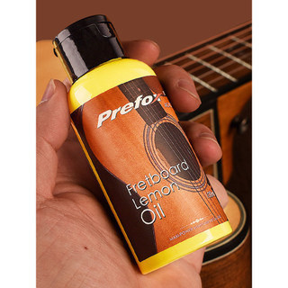 PREFOX guitarra Fingerboard óleo de limão conjunto líquido para cuidados com guitarra elétrica baixo Ukulele limpador