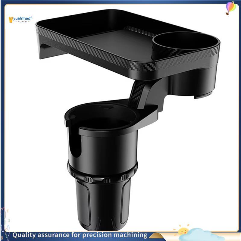 Suporte De Copo Para Carro Premium Expansor Bebidas Multifuncional Com Mesa De Comida Bandeja Base Ajustável De 360 Grau