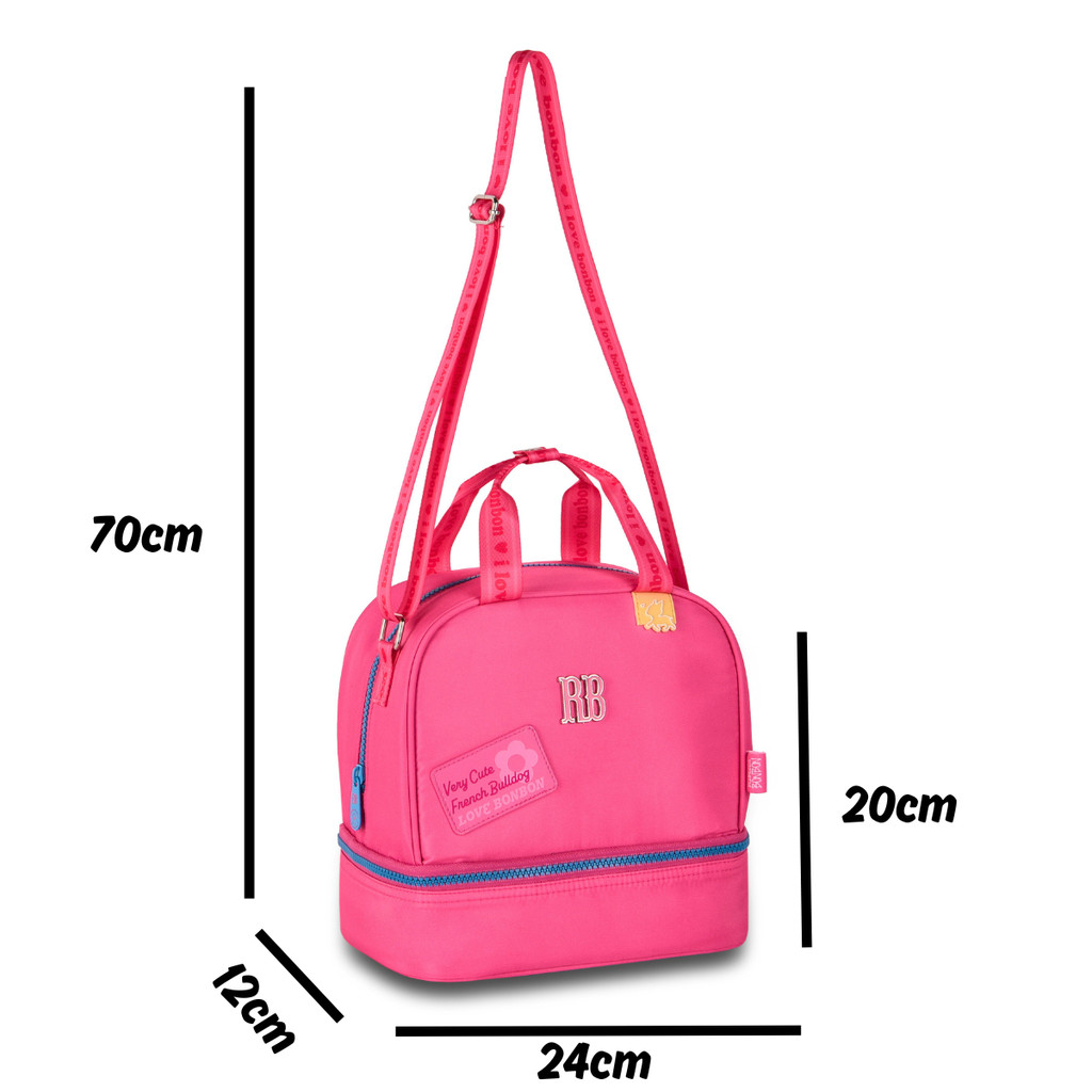 Lancheira Feminina Com Tecido Térmico Rebecca BonBon - Clio Style MODELO:RB24598-RS